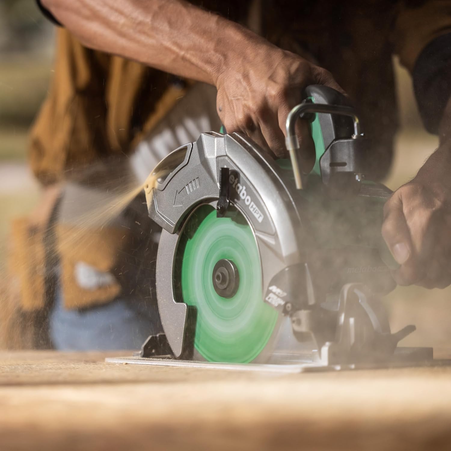 Metabo HPT 36V MultiVolt™ Circular Saw, 7-1 4-Inch, Torque Boost Technology, Tool Body Only, Optional AC Adapter Available, C3607DBQ45