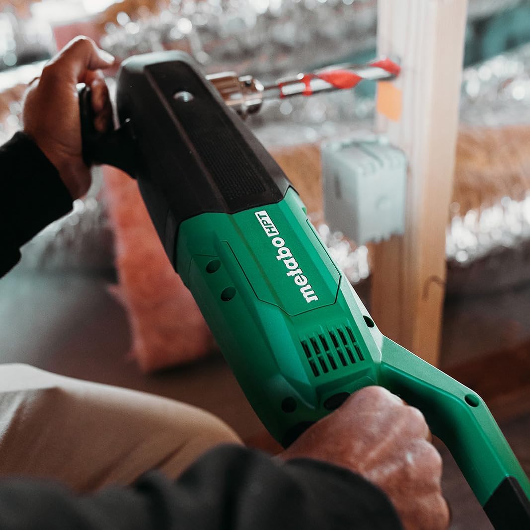 Metabo HPT 36V MultiVolt™ Cordless Right Angle Drill Kit Tool Only - No Battery Reactive Force Control Lifetime Tool Warranty D36DYAQ400