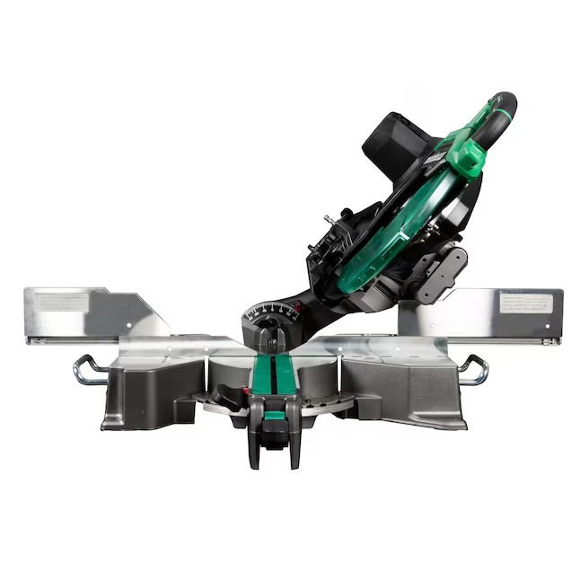 Metabo HPT C12RSH3 12-in 15-Amp Dual Bevel Sliding Compound Corded Miter Saw13_11zon