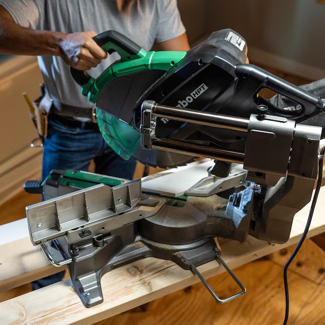 Metabo HPT C12RSH3 12-in 15-Amp Dual Bevel Sliding Compound Corded Miter Saw17_11zon