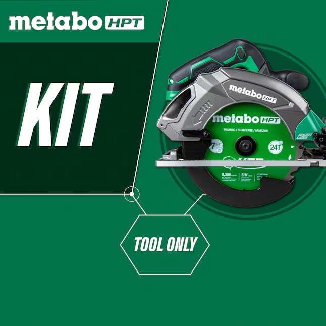 Metabo HPT C1807DAQ4 MultiVolt 18-volt 7-1 4-in Cordless Circular Saw (Battery and Charger Not Included)4_11zon