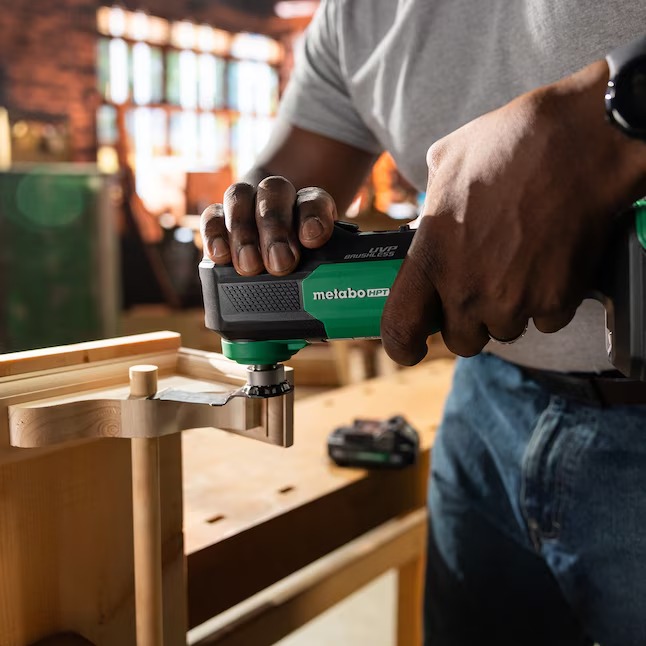 Metabo HPT CV18DAQ4 MultiVolt 18-volt Cordless Brushless Variable 2-Piece Oscillating Multi-Tool (Charger Not Included)10_11zon