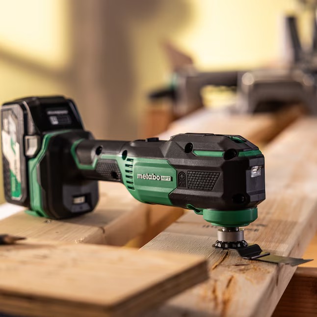 Metabo HPT CV18DAQ4 MultiVolt 18-volt Cordless Brushless Variable 2-Piece Oscillating Multi-Tool (Charger Not Included)13_11zon