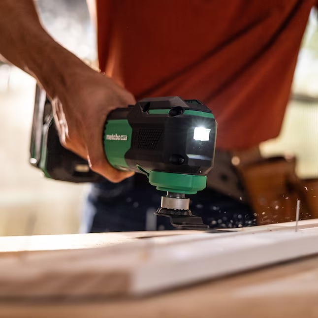 Metabo HPT CV18DAQ4 MultiVolt 18-volt Cordless Brushless Variable 2-Piece Oscillating Multi-Tool (Charger Not Included)15_11zon