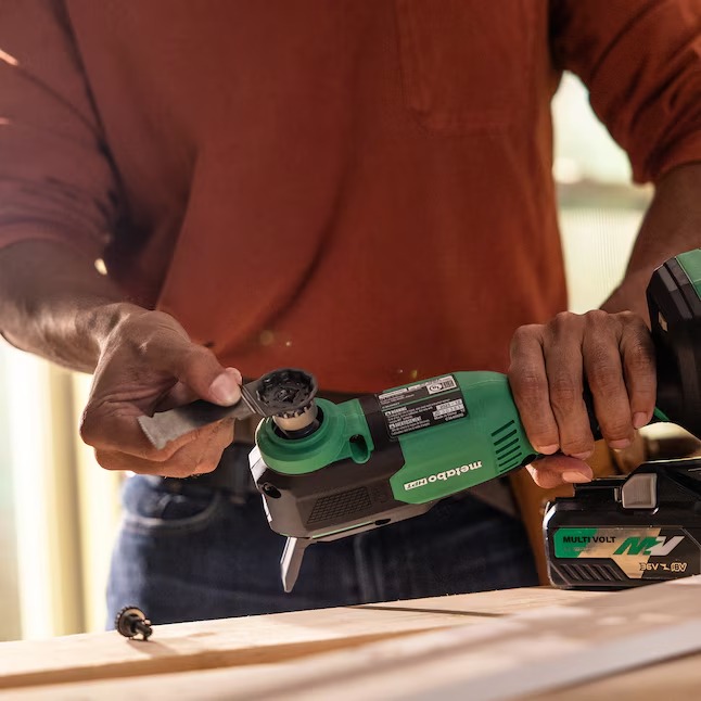 Metabo HPT CV18DAQ4 MultiVolt 18-volt Cordless Brushless Variable 2-Piece Oscillating Multi-Tool (Charger Not Included)18_11zon