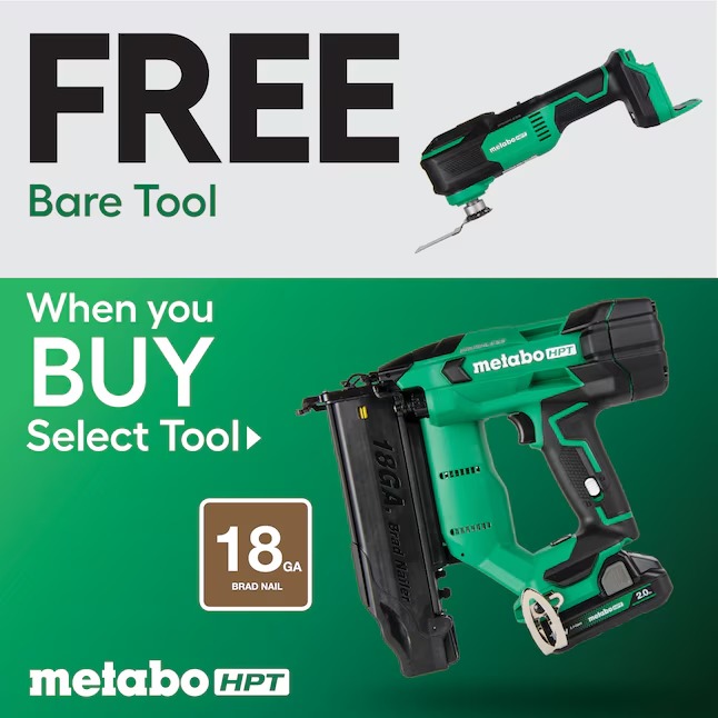 Metabo HPT CV18DAQ4 MultiVolt 18-volt Cordless Brushless Variable 2-Piece Oscillating Multi-Tool (Charger Not Included)1_11zon