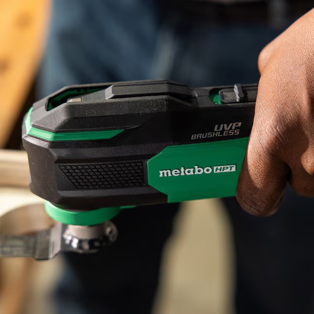 Metabo HPT CV18DAQ4 MultiVolt 18-volt Cordless Brushless Variable 2-Piece Oscillating Multi-Tool (Charger Not Included)5_11zon