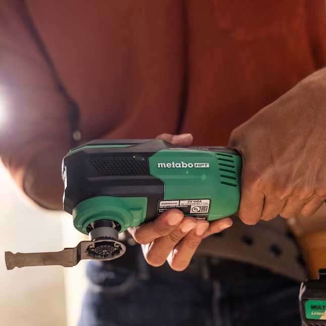 Metabo HPT CV18DAQ4 MultiVolt 18-volt Cordless Brushless Variable 2-Piece Oscillating Multi-Tool (Charger Not Included)8_11zon