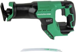 Metabo HPT Cordless 18V MultiVolt™ Compact Reciprocating Saw | Tool Only - No Battery | 4 Speed Modes | User Vibration Protection | Lifetime Tool Warranty | CR18DMAQ4