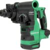 Metabo HPT Cordless 36V MultiVolt™ Rotary Hammer Tool Only - No Battery SDS Plus 1-1 8-Inch LED Level User Vibration Protection DH3628DAQ4