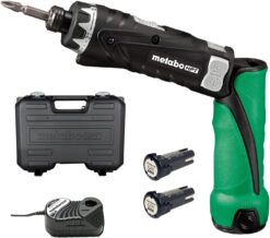 Metabo HPT Cordless Screwdriver Set, 3.6V, Precision Screwdriver Set with Case, 2 Lithium-Ion Batteries, Charger and Bit, 21 Clutch, Electric Screwdriver with LED light, Torque Screwdriver, DB3DL2