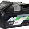 Metabo HPT MultiVolt Battery | 36V/18V, 4.0 Ah/8.0 Ah, Lithium Ion, Slide Style | 372121M