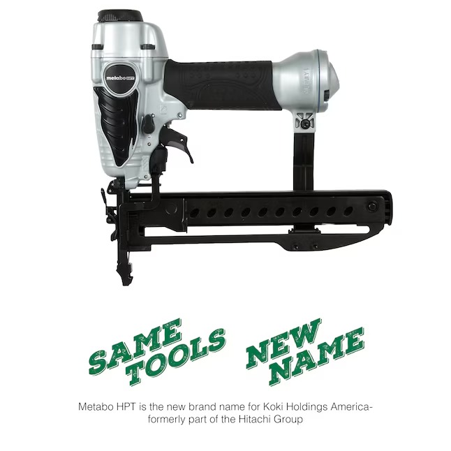 Metabo HPT N3804AB3 18-Gauge 1 4-in Narrow Crown Finish Pneumatic Stapler11_11zon
