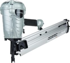Metabo HPT NR90AES1 3-1 2-in 21-Degree Pneumatic Roundhead Framing Nailer