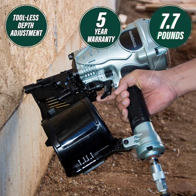Metabo HPT NV90AGSM 3.5 15-Degree Pneumatic Framing Nailer5_11zon