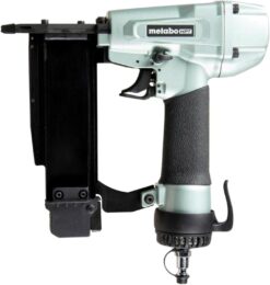 Metabo HPT Pin Nailer Kit | Pro Preferred Brand of Pneumatic Nailers | 23 Gauge | Accepts 1/2-Inch to 2-Inch Pin Nails | Ideal for Paneling, Small Molding, & Fine Trim Work | Built-In Silencer | NP50A