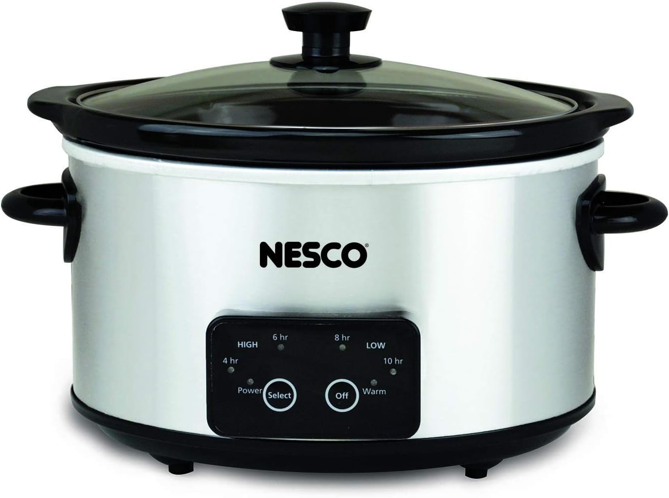 Nesco DSC-4-25, Digital Slow Cooker, 4 Quart, Silver Nesco DSC-4-25, Digital Slow Cooker, 4 Quart, Silver