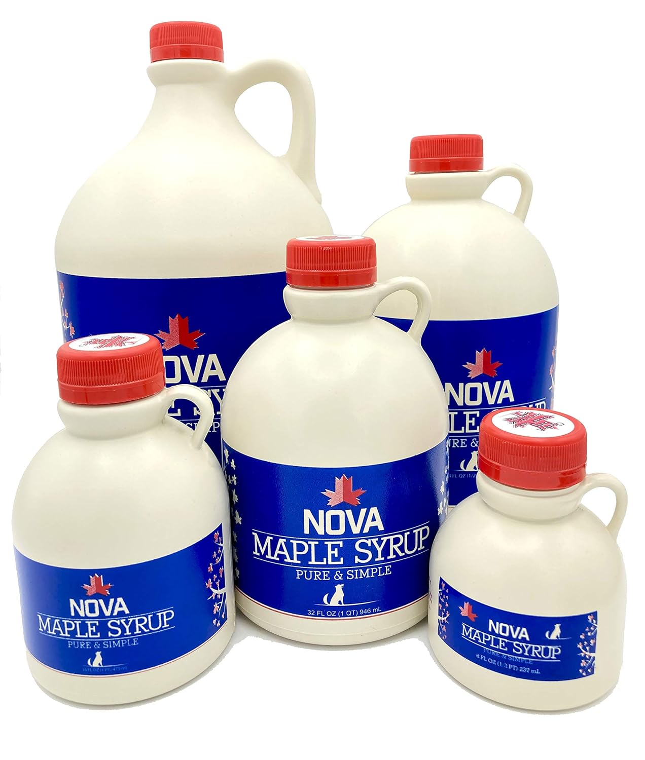 Nova Maple Syrup - Pure Grade-A Maple Syrup (Half Gallon)6