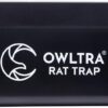 OW-1 Indoor Electric Rat Trap, Instant Kill Rodent Zapper with Pet Safe Trigger, Black, Large