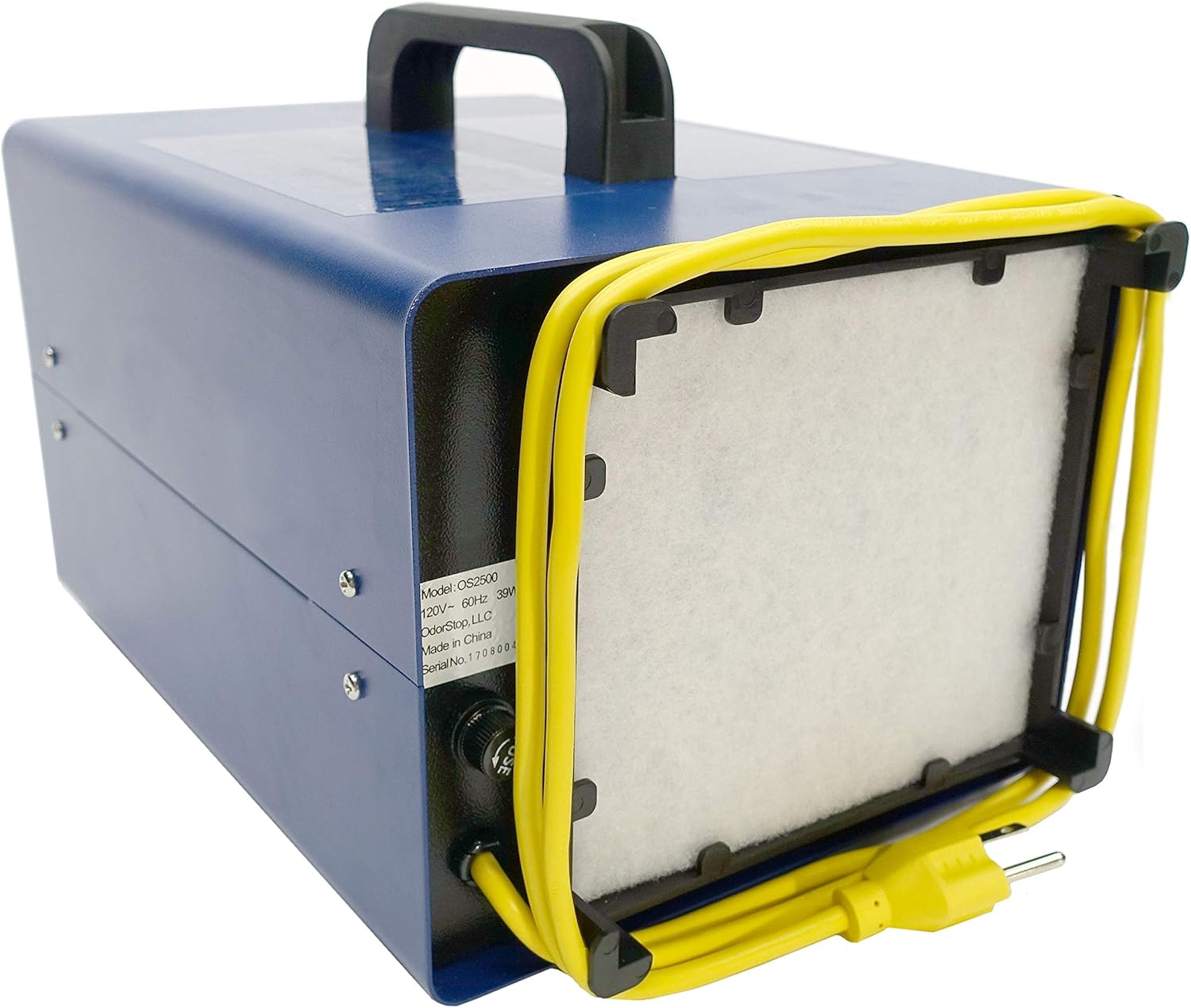 OdorStop OS2500UV Professional Grade Ozone Generator Ionizer for Areas of 2500 Square Feet+, For Deodorizing and Purifying Medium Size Areas Such as Hotel Rooms, Offices, and Basements1