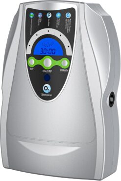 Ozone Machine Generator, Multifunctional Ozone Machine with Timer, 500mg/h Ozone Machine Deodorizer for Home, Kitchen, Office, Cleaning Water, Fruits and Vegetables