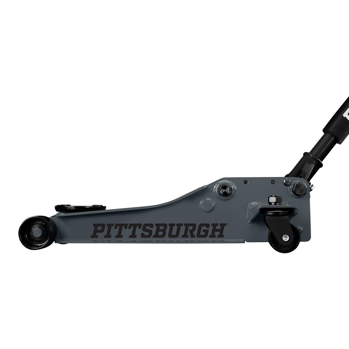 PITTSBURGH 2 Ton Low-Profile Floor Jack with RAPID PUMP, Slate Gray3