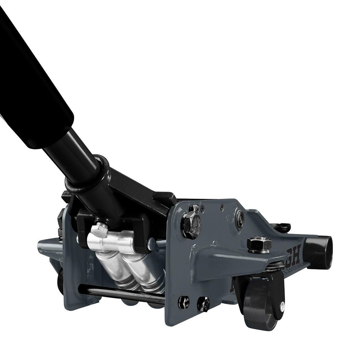 PITTSBURGH 2 Ton Low-Profile Floor Jack with RAPID PUMP, Slate Gray6