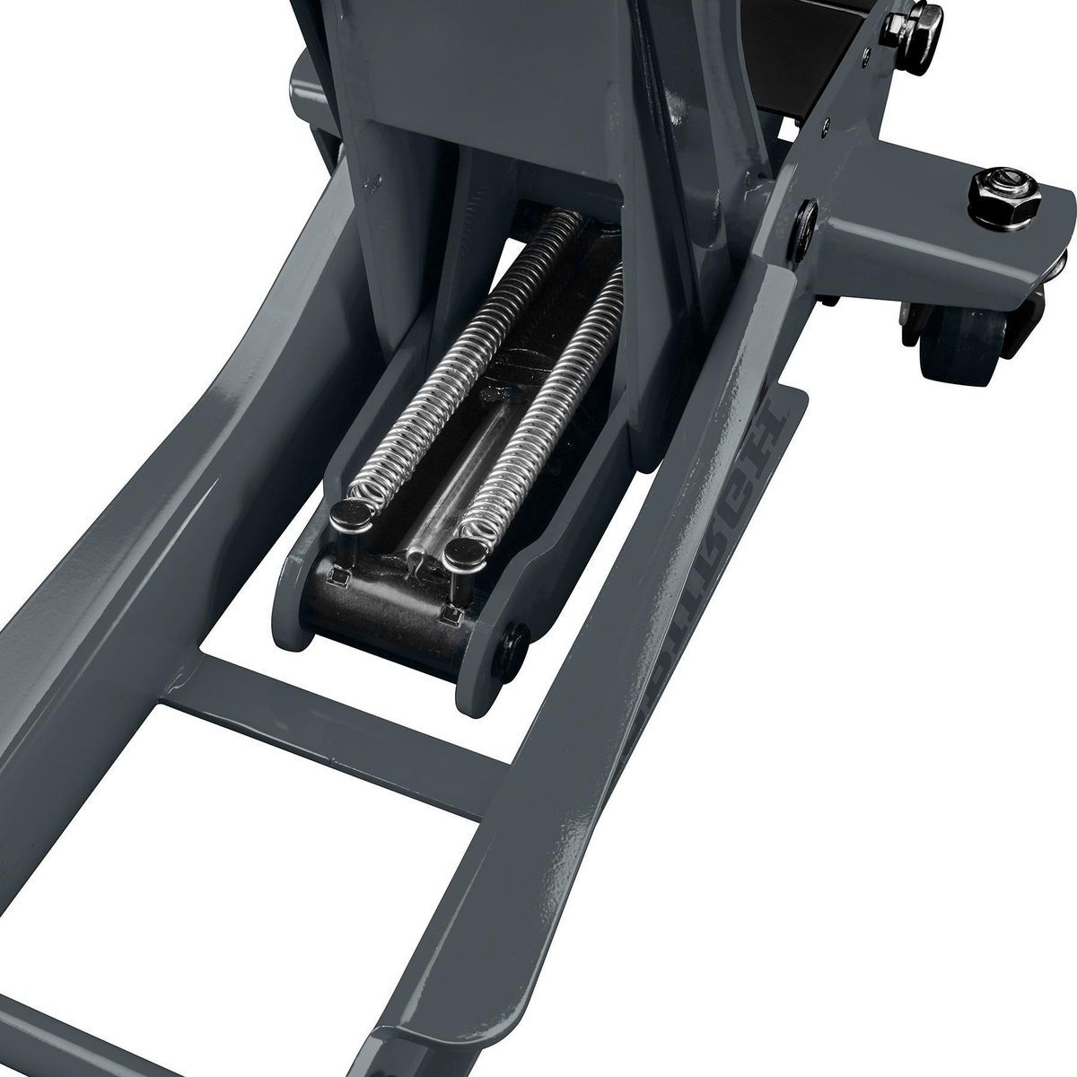 PITTSBURGH 2 Ton Low-Profile Floor Jack with RAPID PUMP, Slate Gray7
