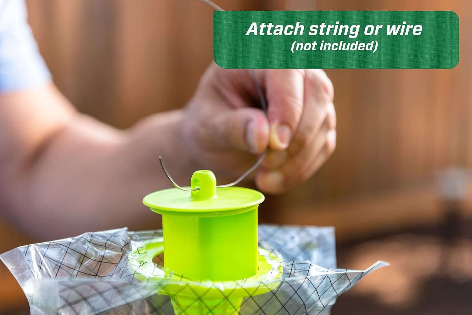 RESCUE! Outdoor Disposable Hanging Fly Trap - 8 Traps6