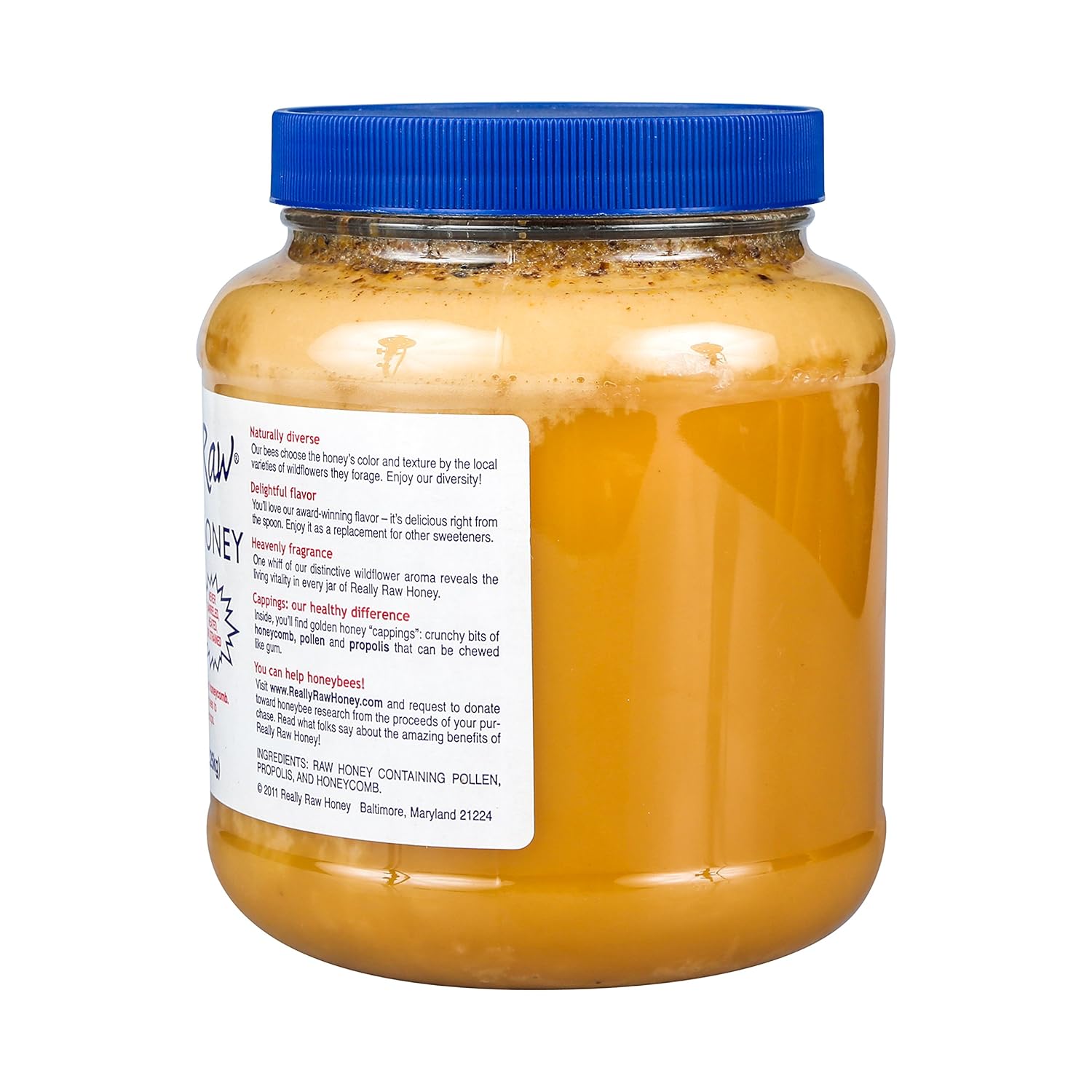 Really Raw Honey, Totally Unprocessed, 5-Pound3