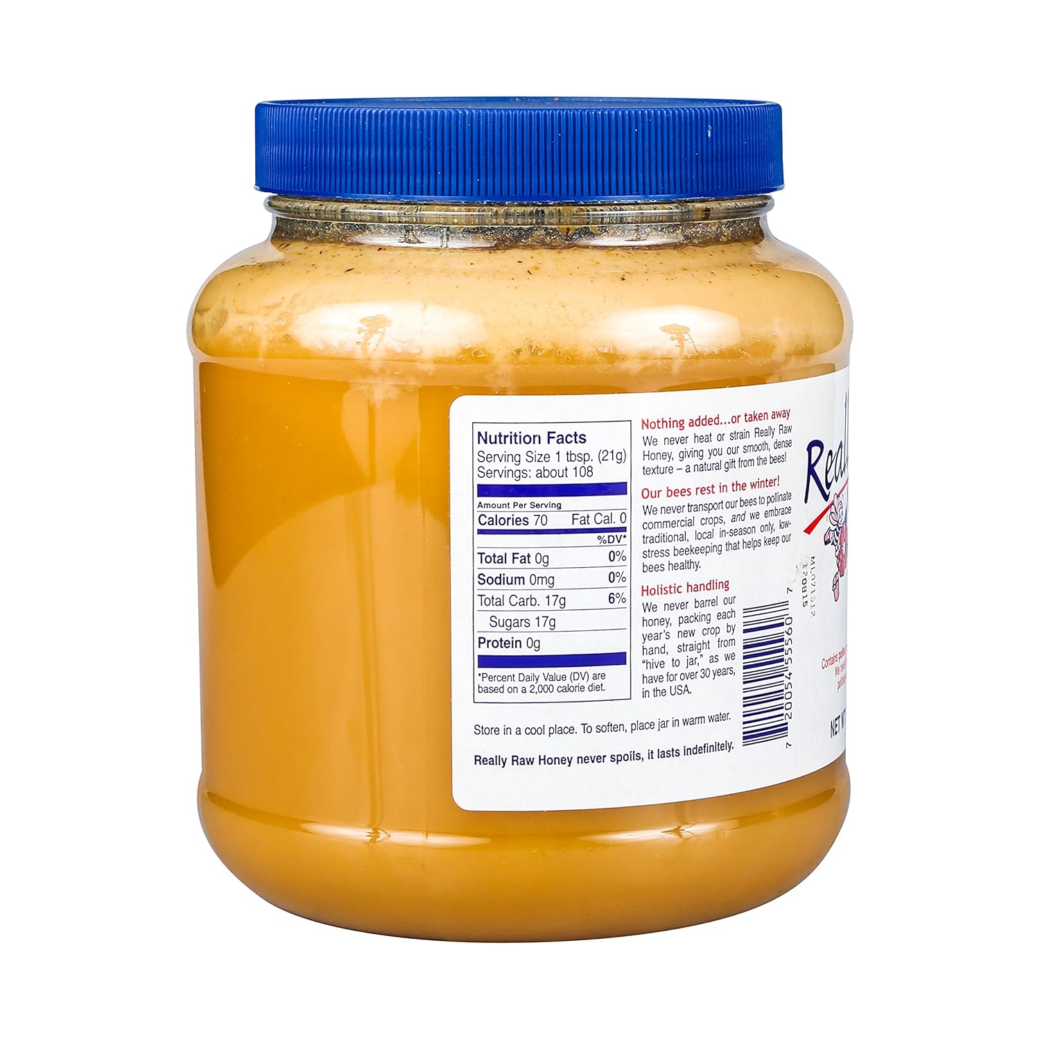 Really Raw Honey, Totally Unprocessed, 5-Pound6