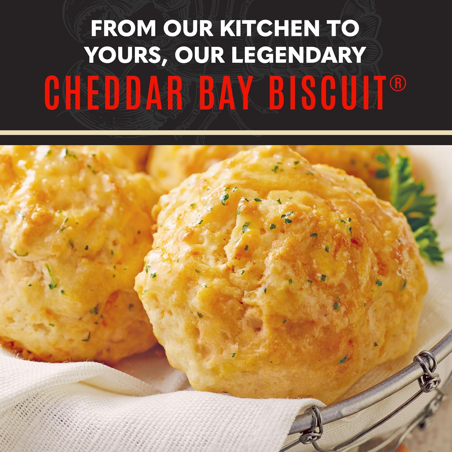 Red Lobster Cheddar Bay Biscuit Mix, Garlic Herb Seasoning Included, Cheddar Biscuit Mix, 11.36 Oz Box (Pack of 12)3