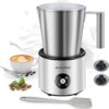 Secura Automatic Milk Frother, 4-in-1 Electric Milk Steamer, 17oz Detachable Hot/Cold Foam Maker, Milk Warmer for Latte, Cappuccinos, Macchiato, Hot Chocolate, with Silicone Spatula & 2 Whisks