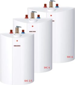 Stiebel Eltron 233219 2.5 gallon, 1300W, 120V SHC 2.5 Mini-Tank Electric Water Heater, White
