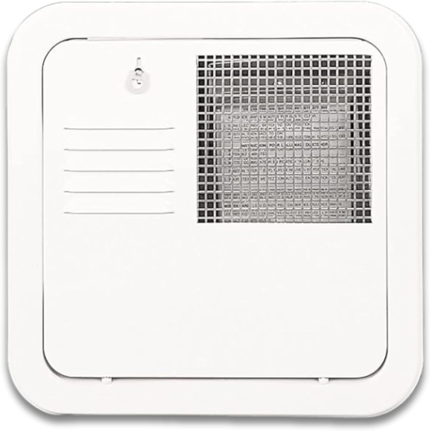 Suburban Water Heater Access Door 6255APW - Flush Mount Suburban Water Heater Access Door 6255APW - Flush Mount