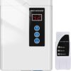 Tankless Water Heater Electric, 3000W 110V Instant Hot Water Heater Under Sink, On Demand Water Heater With Remote Control, Mini Water Heater Electric Tankless Under Sink for RV, Kitchen (White)