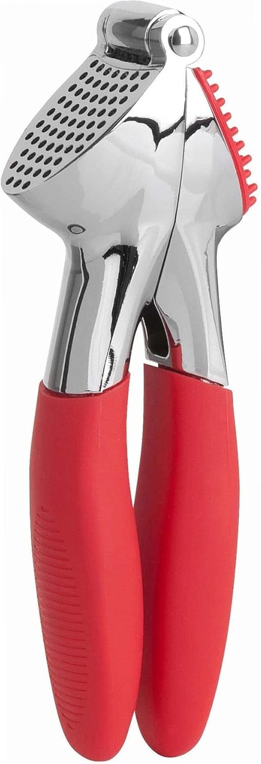 Trudeau Maison Garlic Press - Red Trudeau Maison Garlic Press - Red
