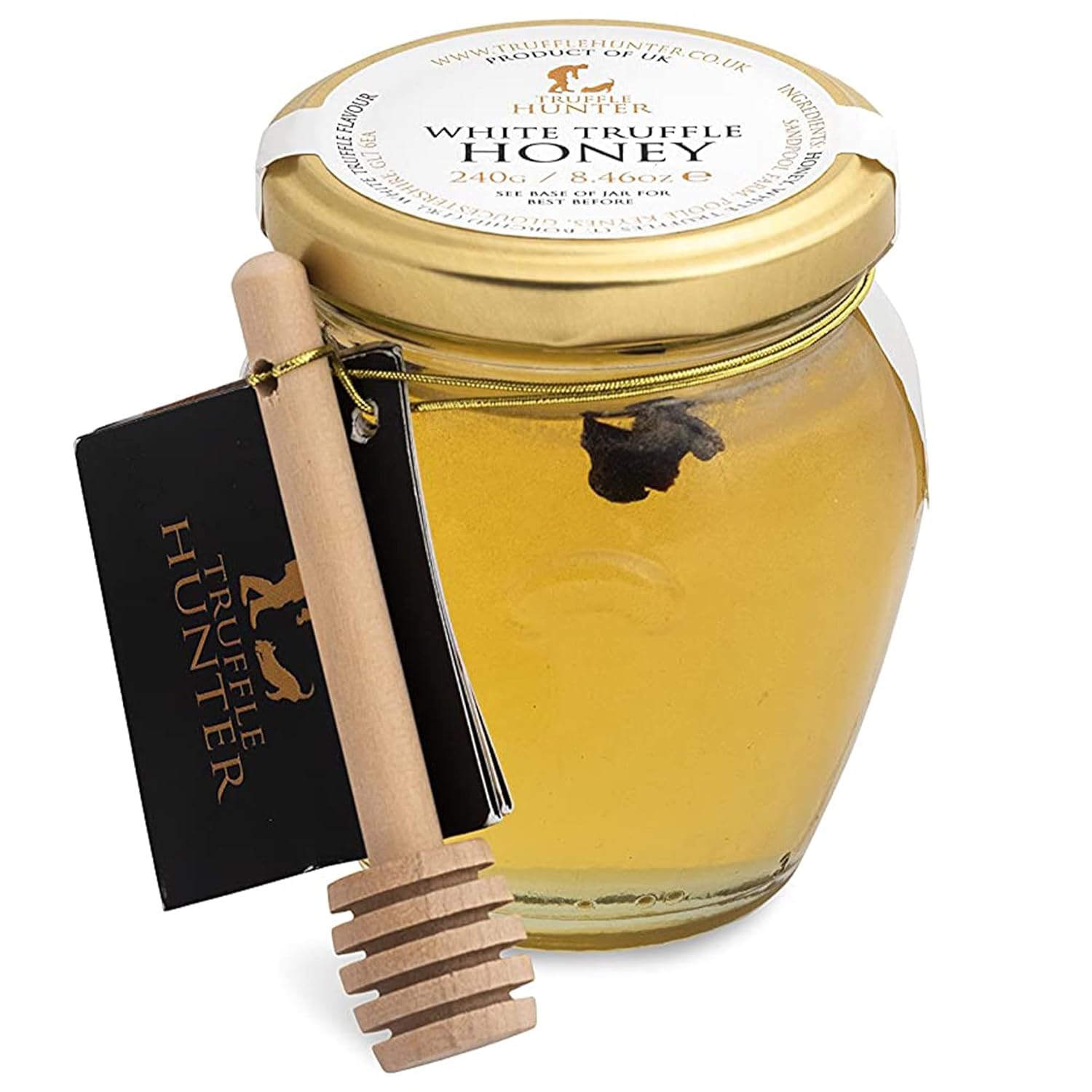 TruffleHunter - White Truffle Honey - Acacia Honey Condiment - 8.46 Oz TruffleHunter - White Truffle Honey - Acacia Honey Condiment - 8.46 Oz