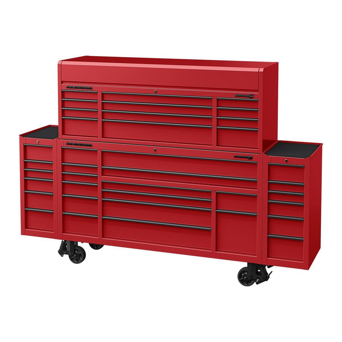 U.S. GENERAL 15 in. End Cabinet, Series 3, Red12