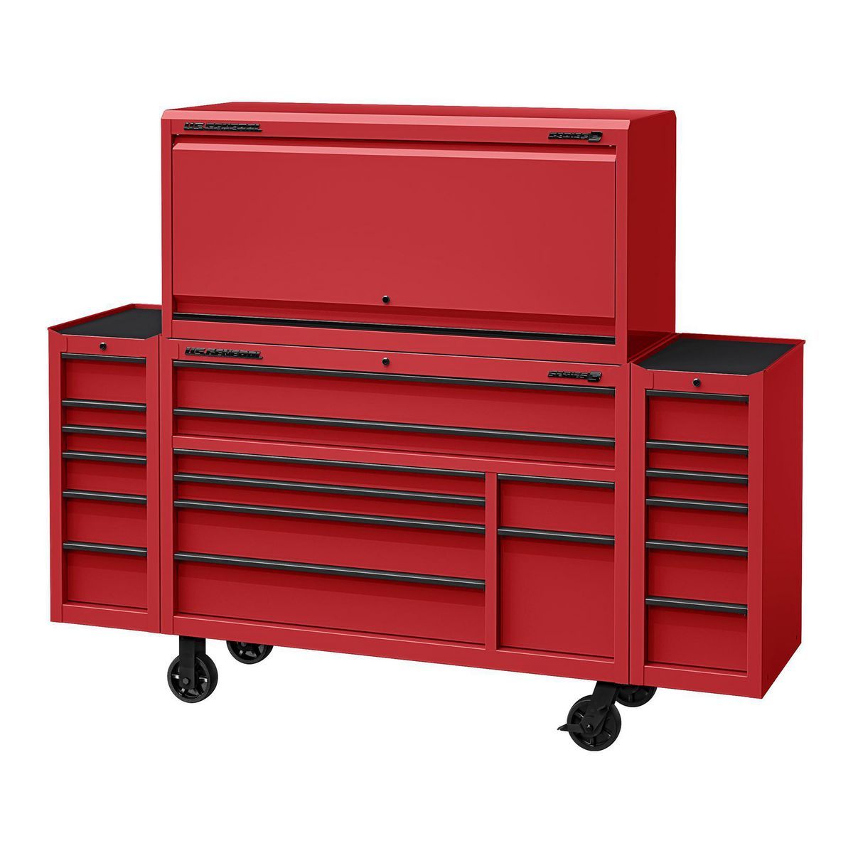 U.S. GENERAL 15 in. End Cabinet, Series 3, Red16