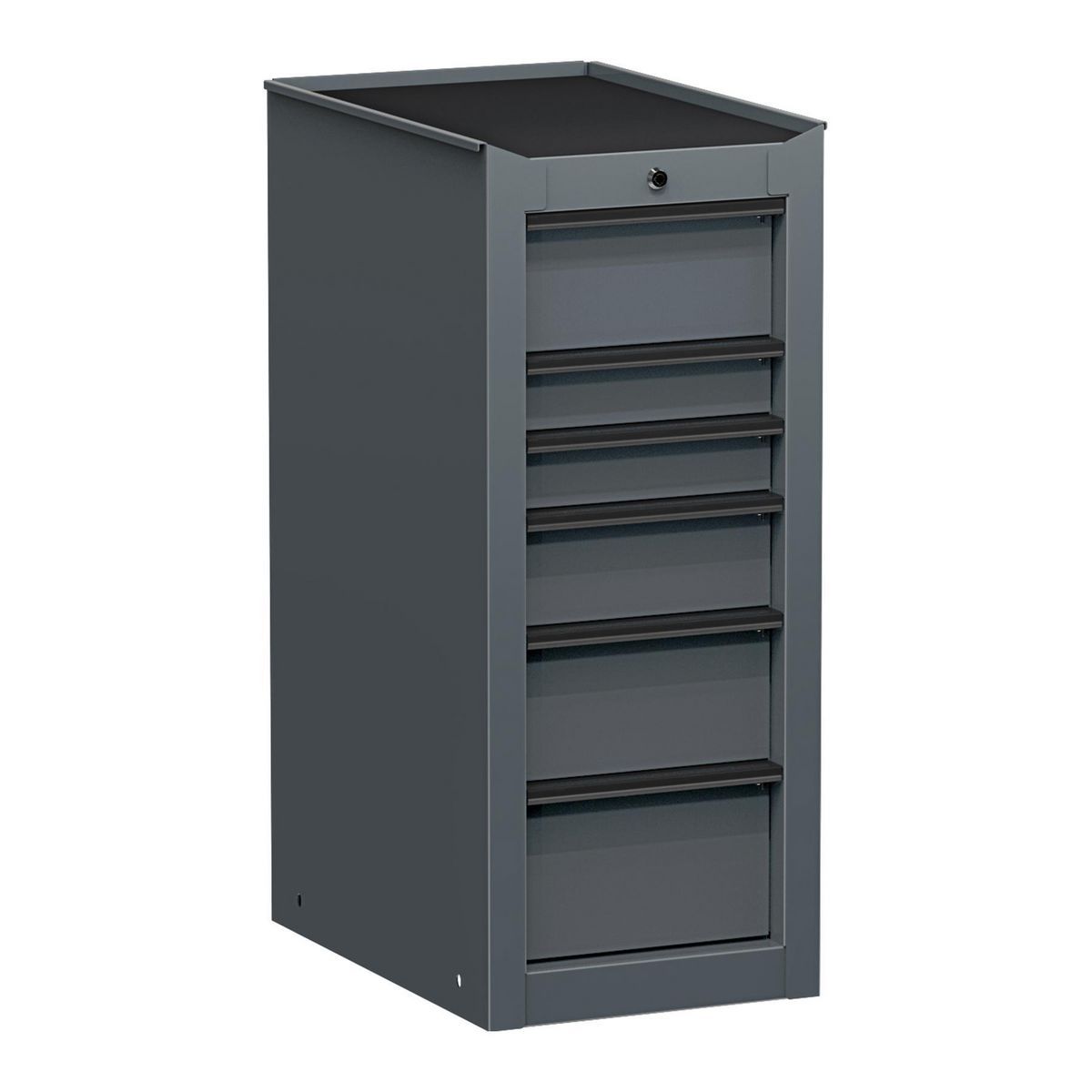 U.S. GENERAL 15 in. End Cabinet, Series 3, Slate Gray1