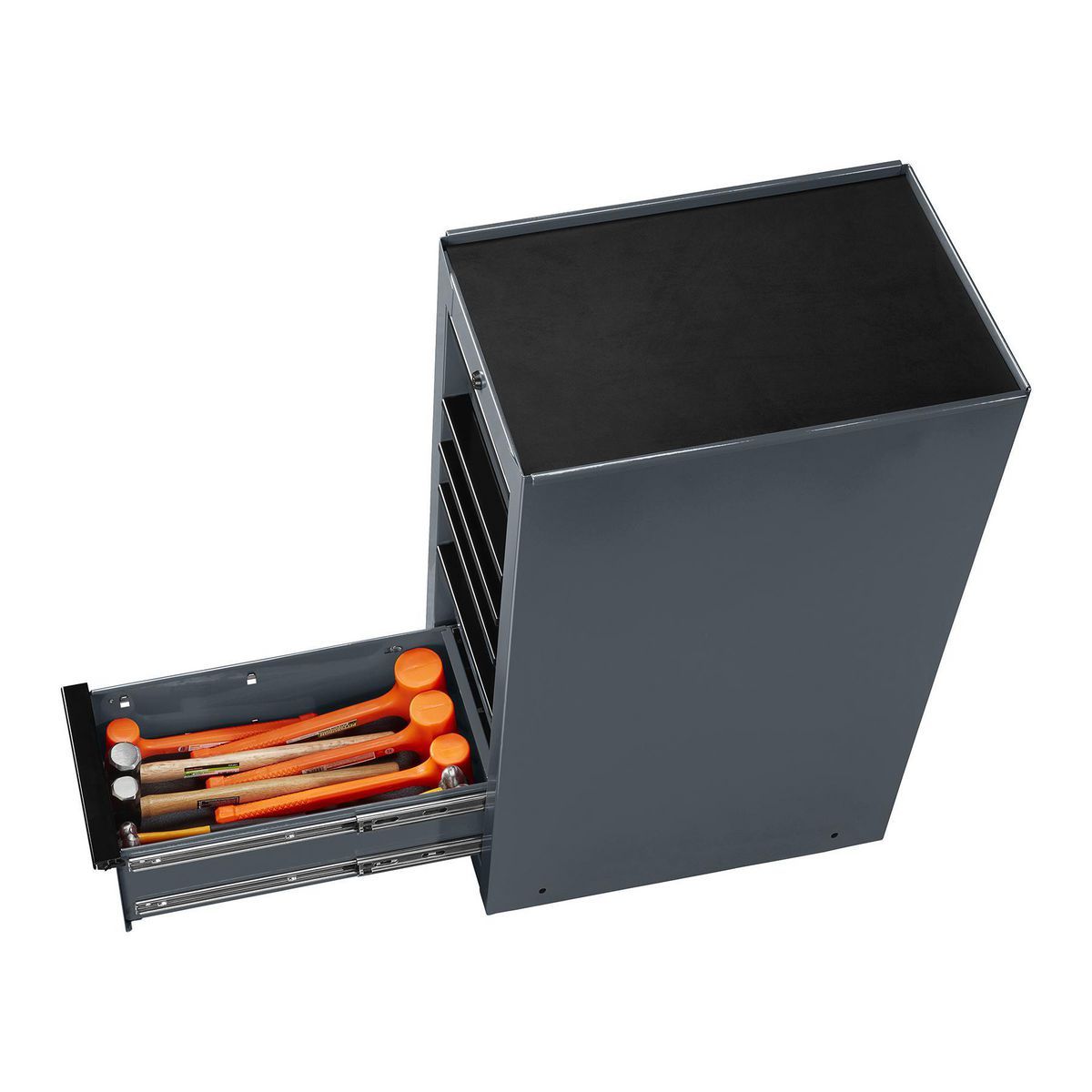 U.S. GENERAL 15 in. End Cabinet, Series 3, Slate Gray11