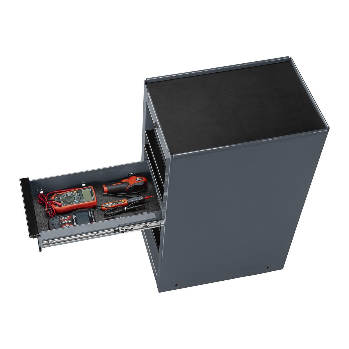 U.S. GENERAL 15 in. End Cabinet, Series 3, Slate Gray7