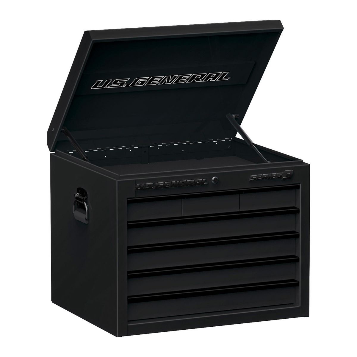 U.S. GENERAL 27 in. x 22 in. Top Chest, Series 3, Black1