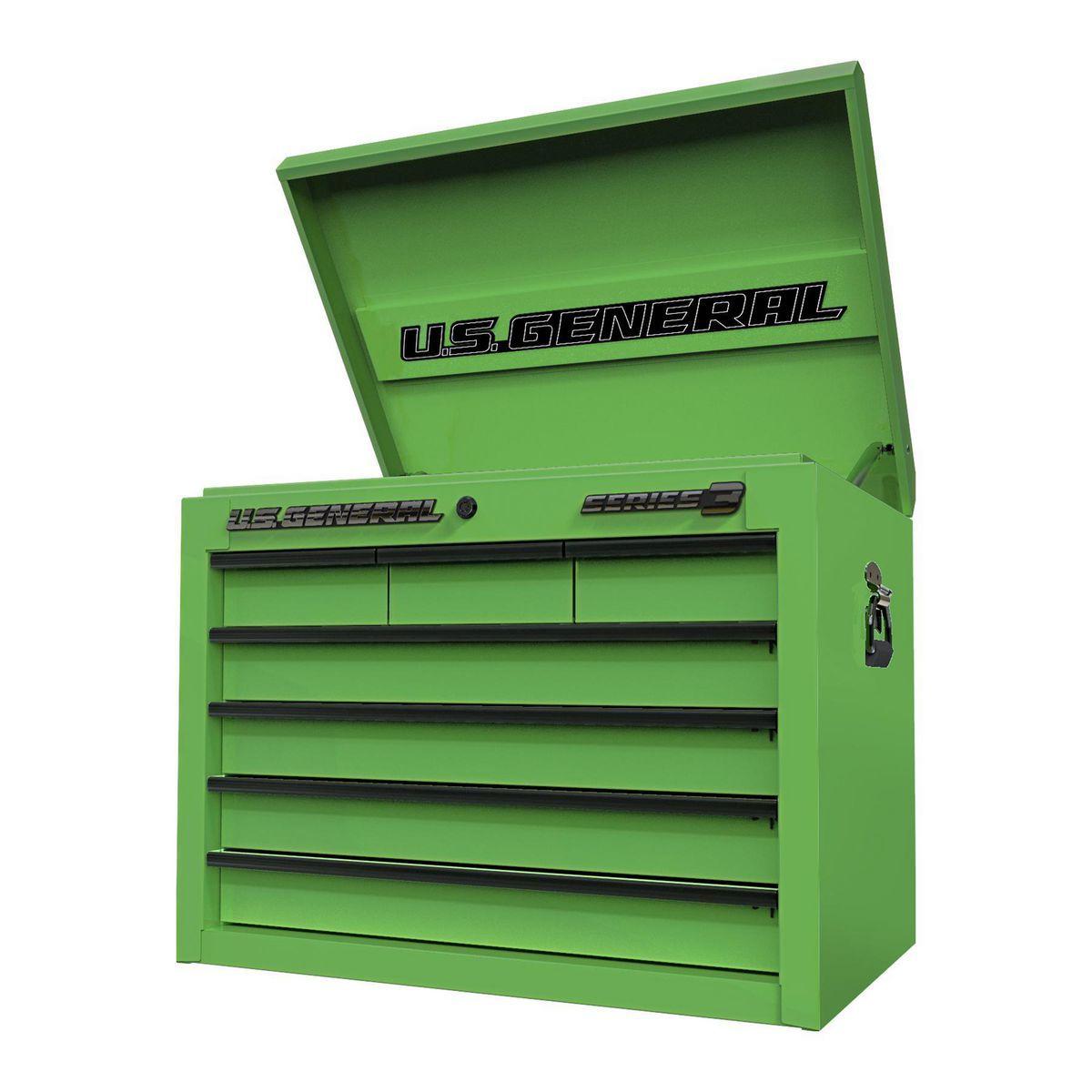 U.S. GENERAL 27 in. x 22 in. Top Chest, Series 3, Green U.S. GENERAL 27 in. x 22 in. Top Chest, Series 3, Green