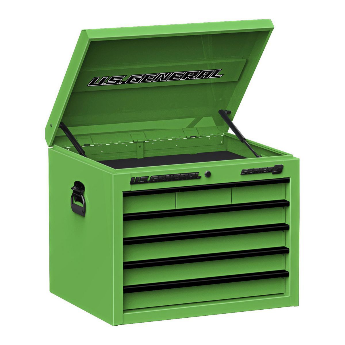U.S. GENERAL 27 in. x 22 in. Top Chest, Series 3, Green1