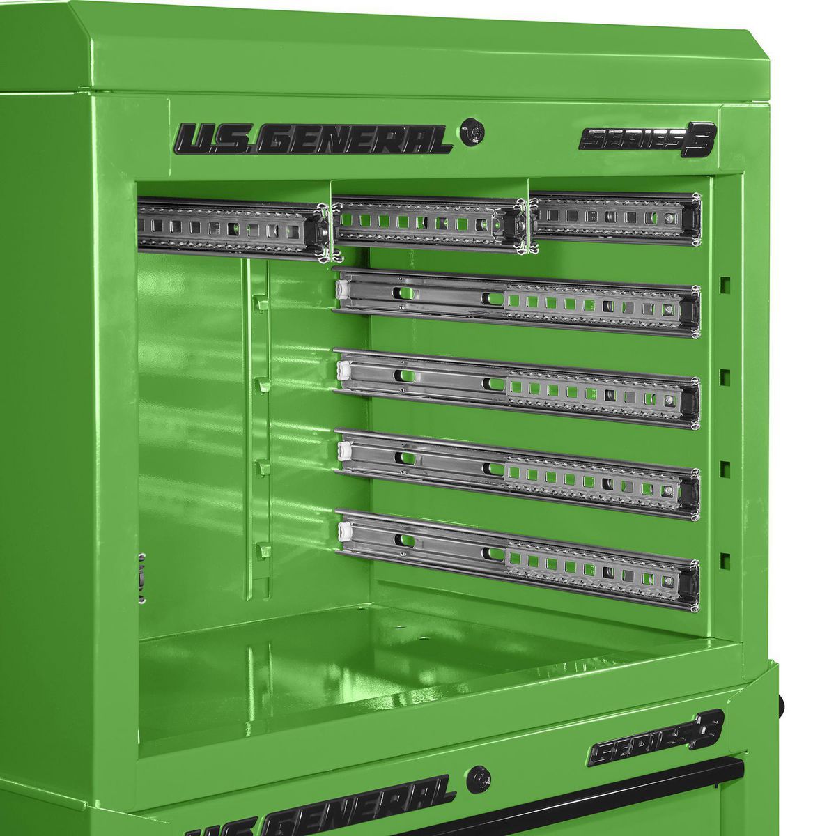 U.S. GENERAL 27 in. x 22 in. Top Chest, Series 3, Green14