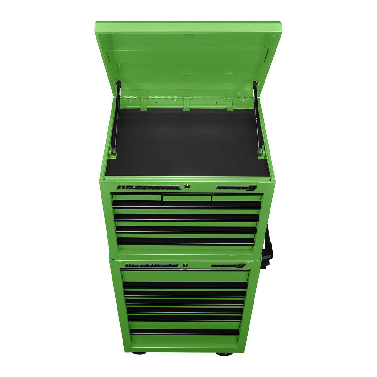U.S. GENERAL 27 in. x 22 in. Top Chest, Series 3, Green3