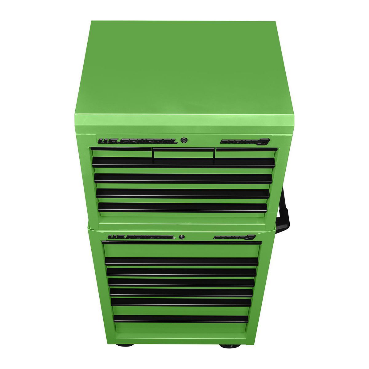 U.S. GENERAL 27 in. x 22 in. Top Chest, Series 3, Green7