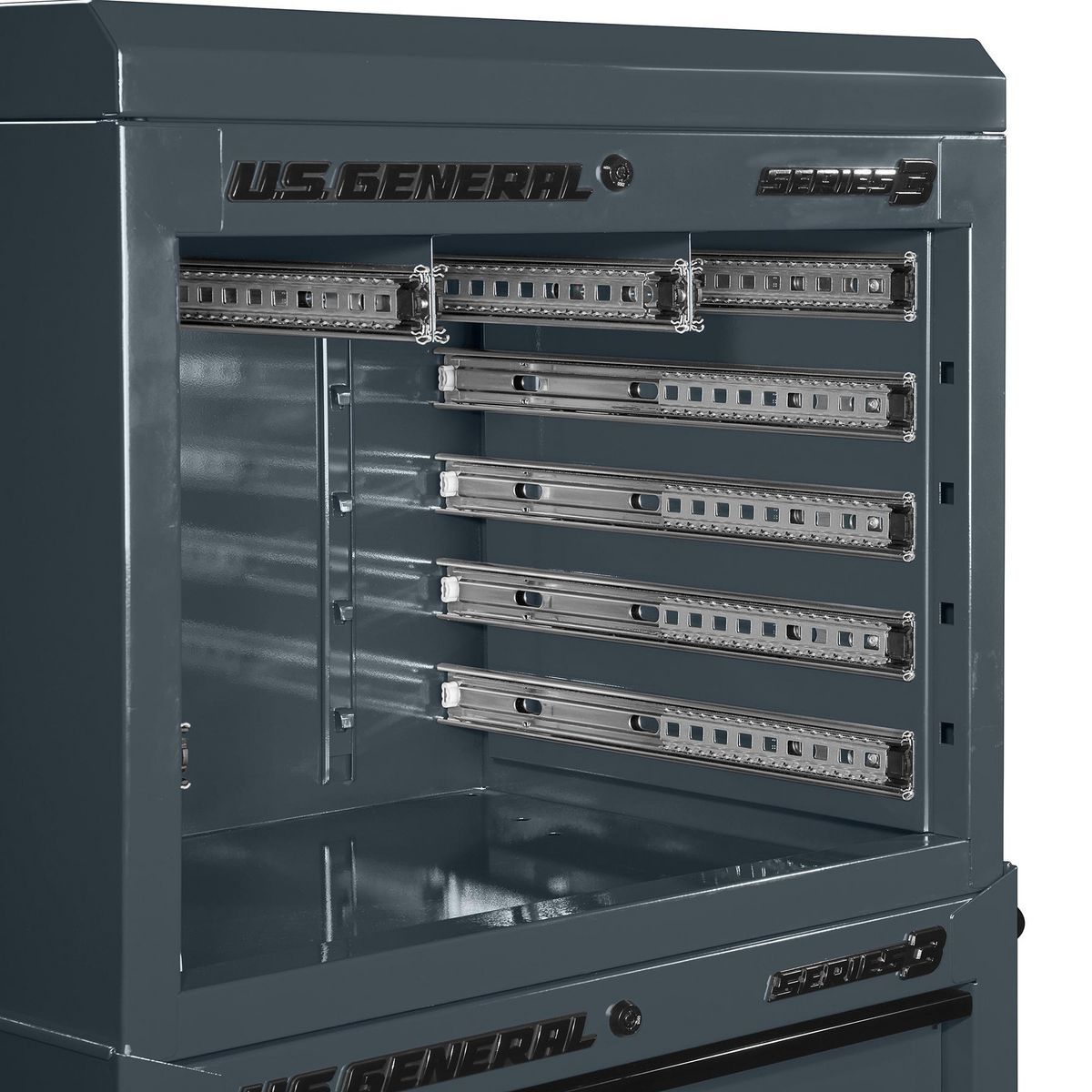 U.S. GENERAL 27 in. x 22 in. Top Chest, Series 3, Slate Gray15